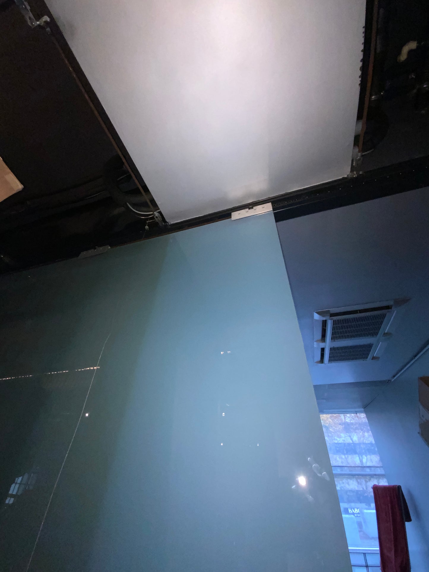 Ganzglasschiebetür - Glas 215x300x1cm