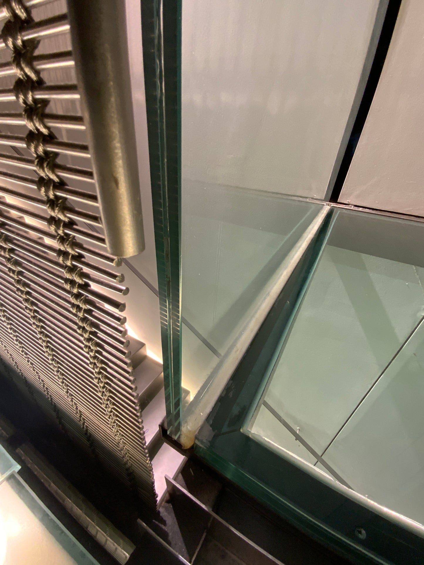 Ganzglasscheibe - Glas 300x114x2cm