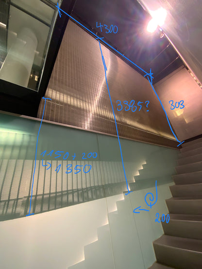 GKD Sambesi Metallgewebe - Edelstahl 4300x4380mm