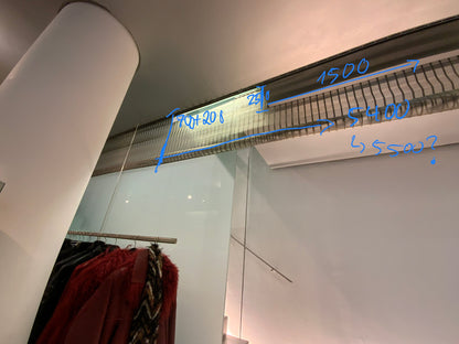 GKD Sambesi Metallgewebe - Edelstahl H 850mm