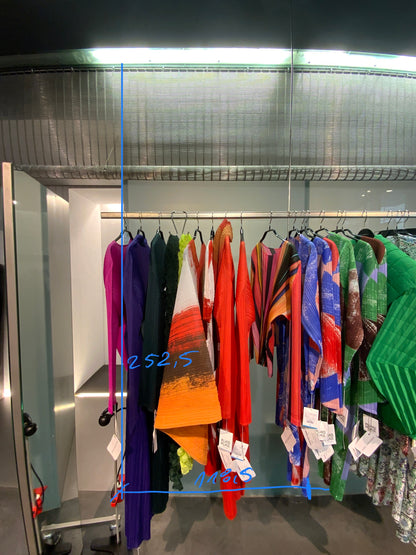 Ganzglasscheibe - Glas H 252cm