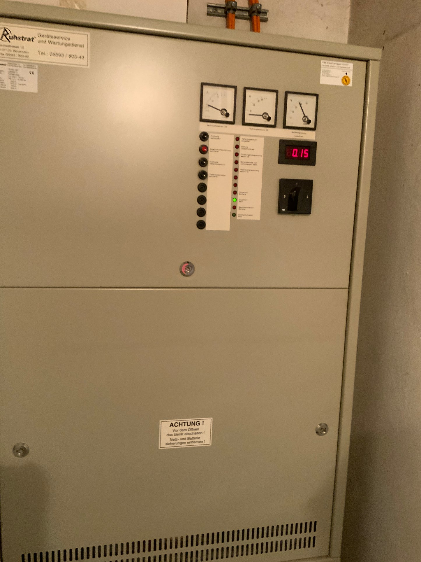 Ruhstrat Batterieanlage