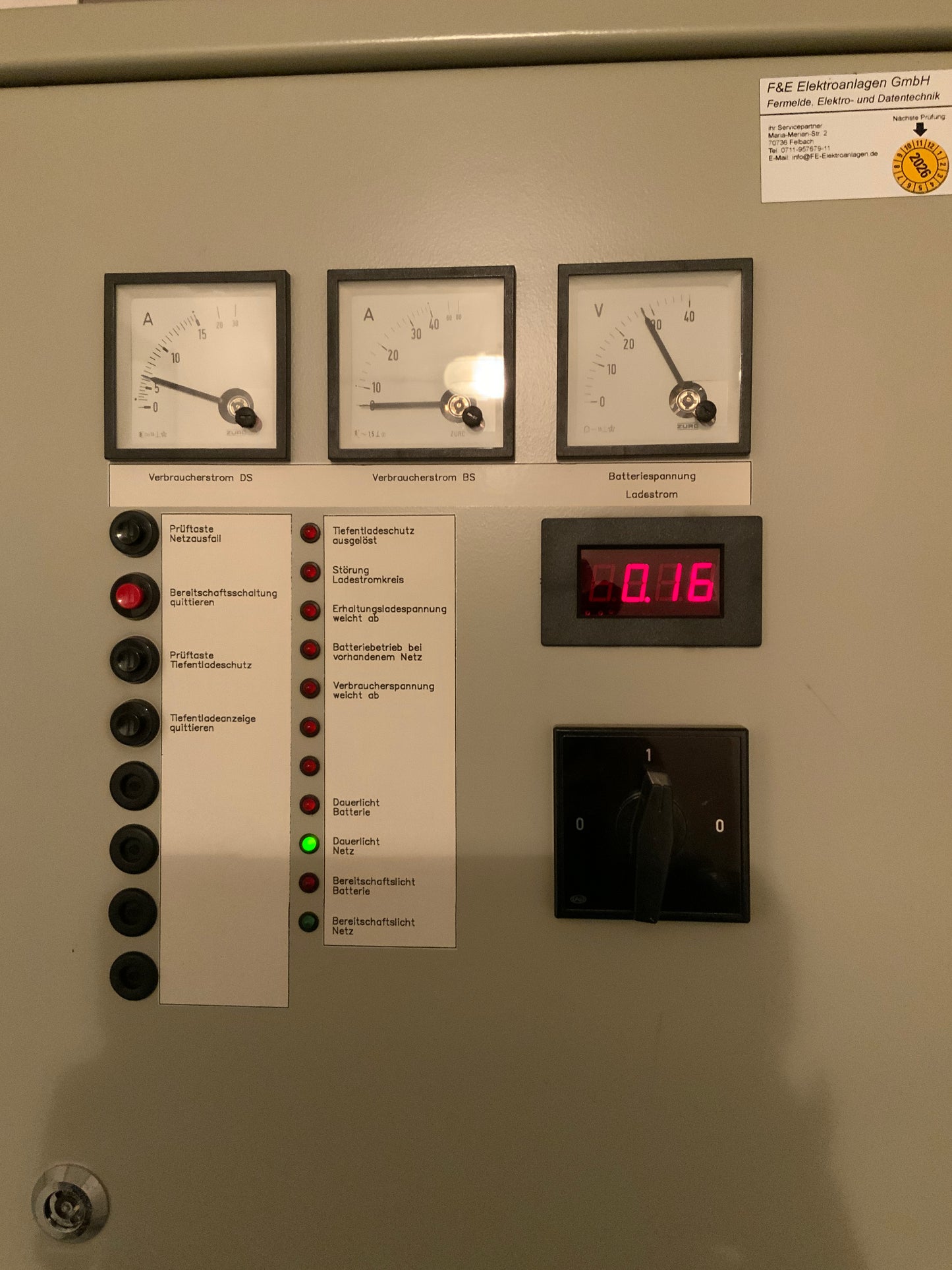Ruhstrat Batterieanlage