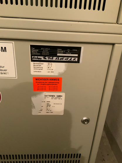 Ruhstrat Batterieanlage