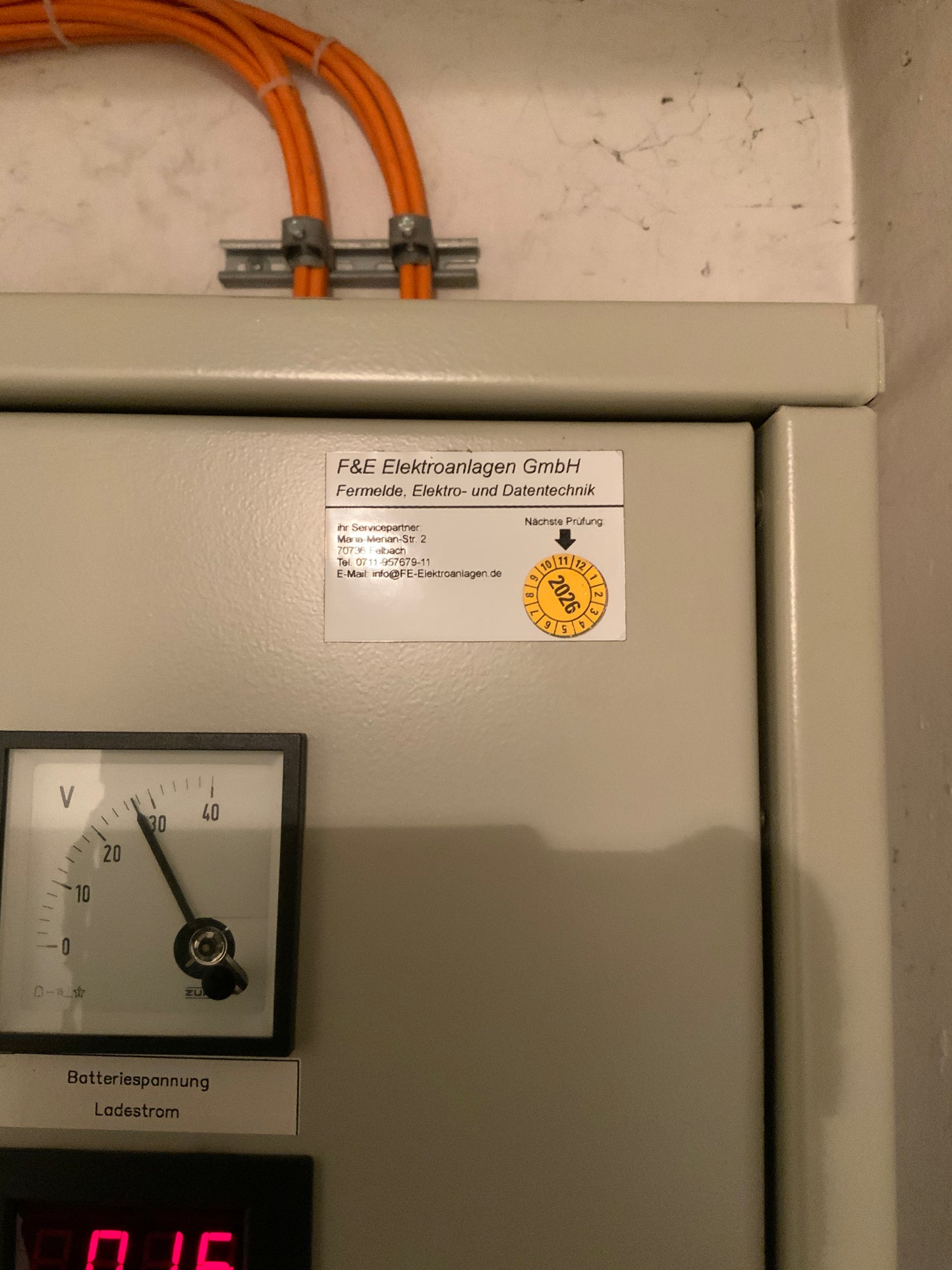 Ruhstrat Batterieanlage