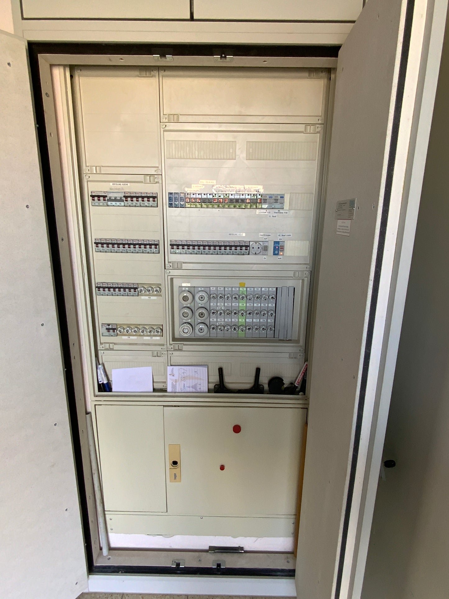 PROMAT-Schaltschrank - Metall - B 80cm H 170cm