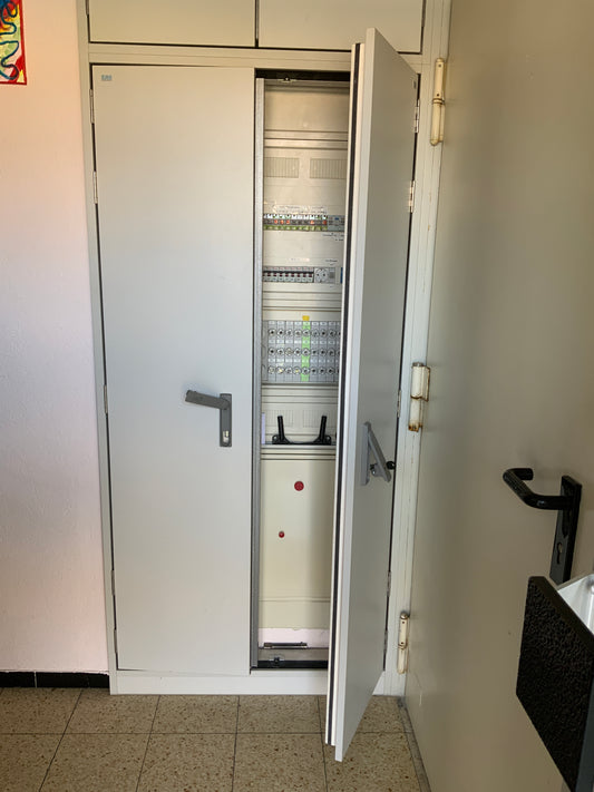 PROMAT-Schaltschrank - Metall - B 80cm H 170cm