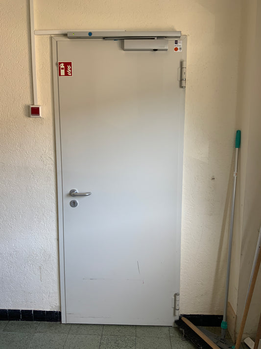 BS-Tür / Türanlage - T30-1 FSA - innen - Metall - DIN R - 80x210x24cm