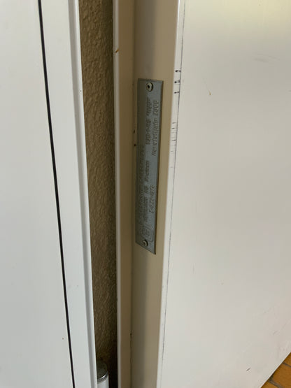 BS-Tür / Türanlage mit Rundglas- T30-1 FSA - innen - Metall- DIN R - 98x211.5x20cm