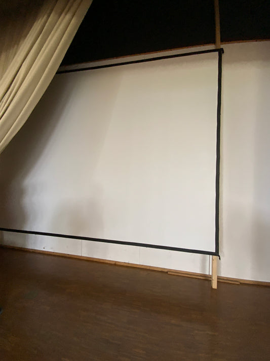 Faltleinwand - B 427cm H 330cm