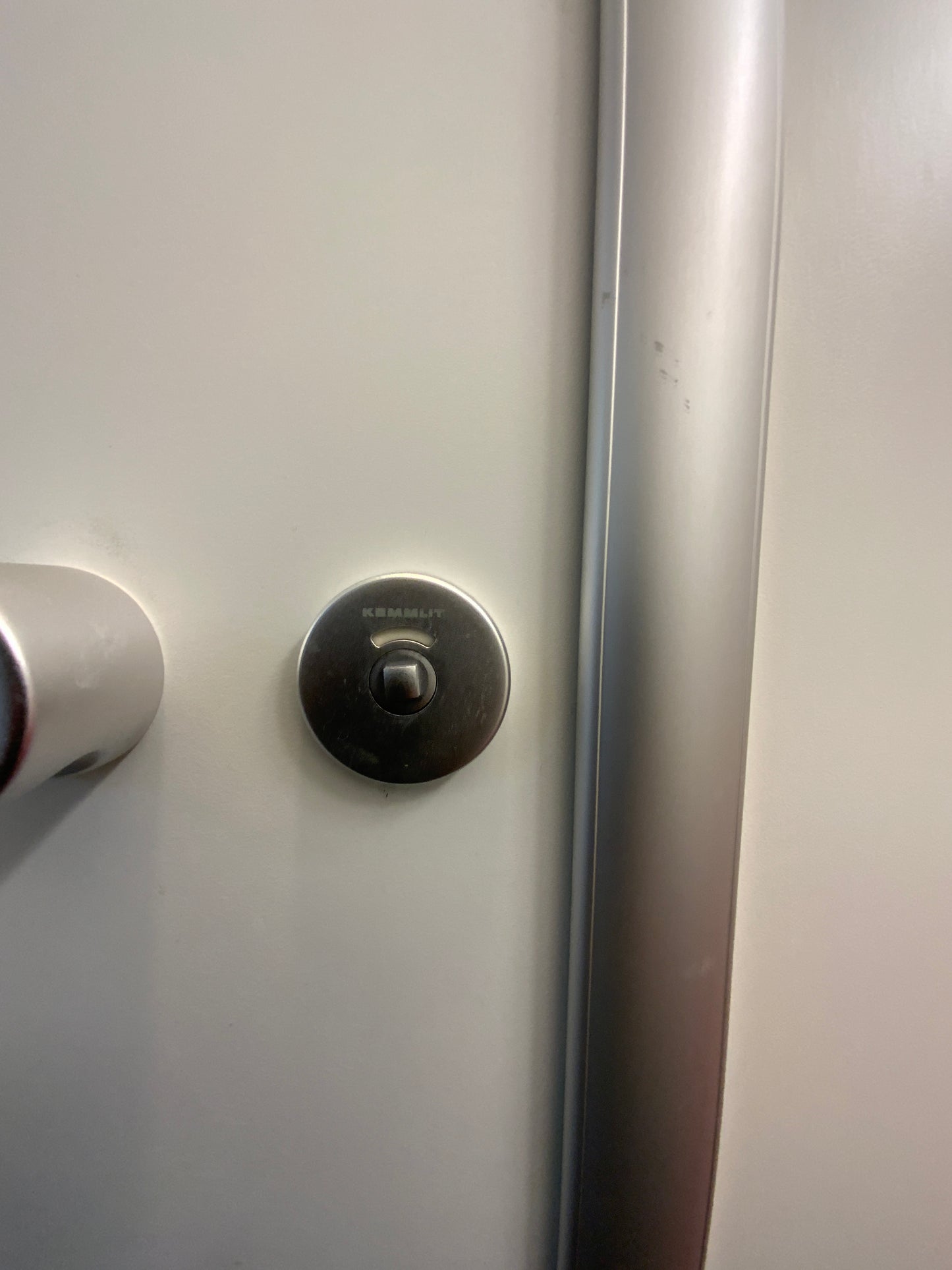 Kemmlit WC-Trennwand - HPL DIN L 149x200 cm