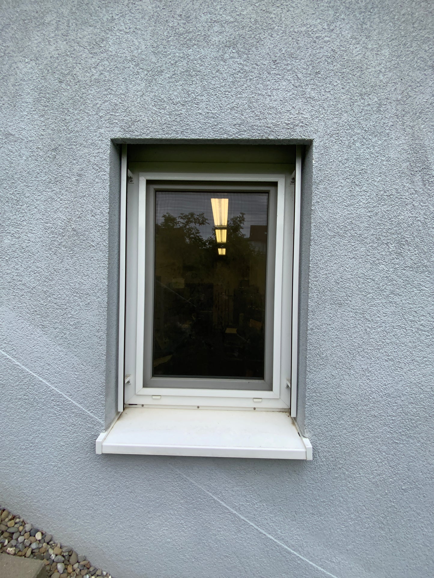 Fenster 2-fach Verglasung mit Jalousie  - Kunststoff/Alu 94x127x8