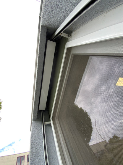 Fenster 2-fach Verglasung mit Jalousie  - Kunststoff/Alu 94x127x8