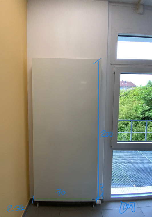 Delonghi Heizkörper - Stahl 90x200x7 cm