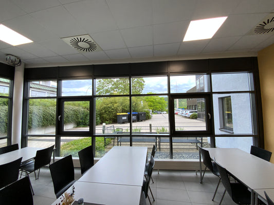 Fassadenelement mit Fluchttür - Alu 700x300x15