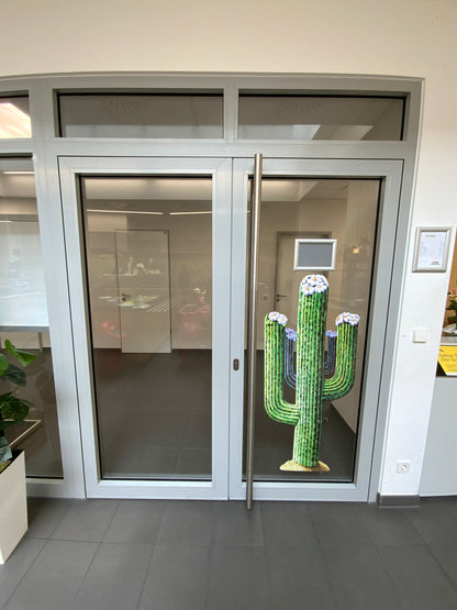Systemtrennwand - Alu/Glas 577x250x6.5 cm