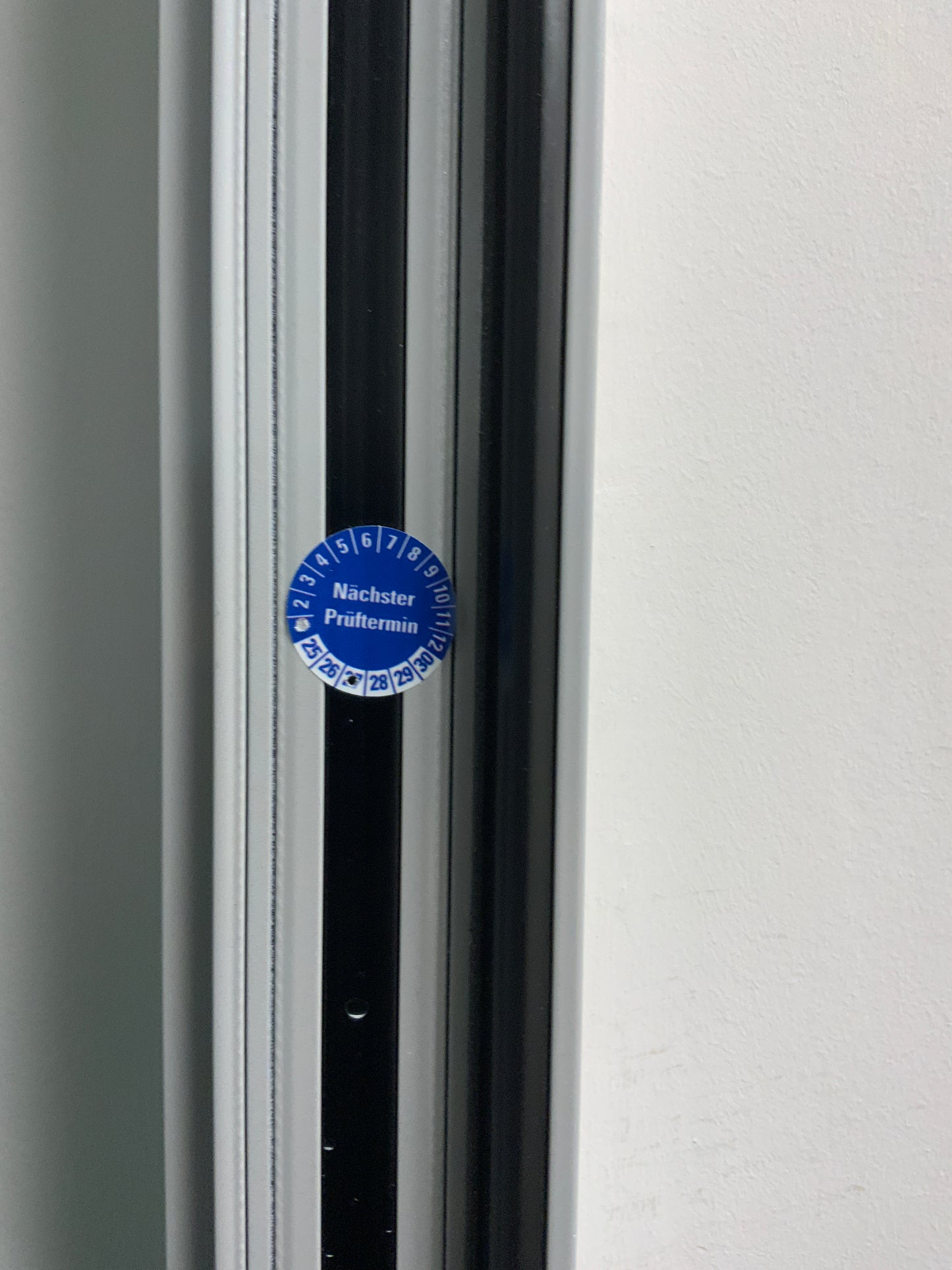 Brandschutztür mit Glaseinsatz 2-flüglig - T30 RS - innen DIN L - Aluminium/Glas 200x246x8