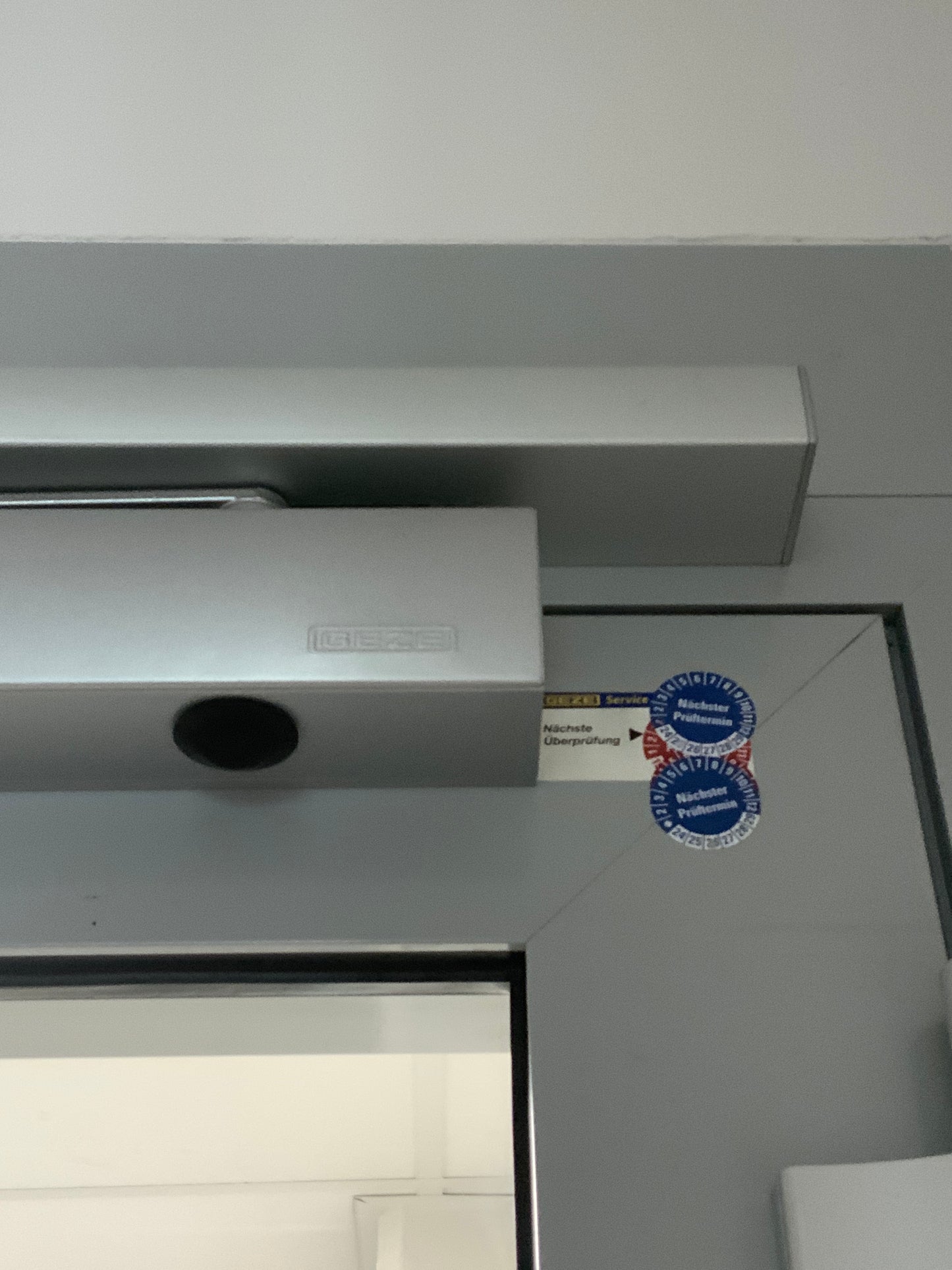Brandschutztür-Tür mit Glaseinsatz 2-flüglig - T30 RS - innen DIN R - Aluminium/Glas 174x245x8