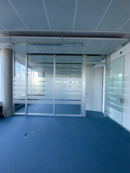 Lindner Systemtrennwand - Türmodul mit Oberlicht 1036x2687x100 mm