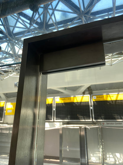 Glas-Faltwandsystem Typ 1 A/B (auf Edelstahlschiene) – ReUse