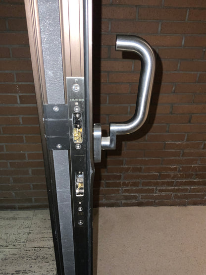 Doppelflügelige Brandschutztür Glas T30-2-RS-FSA B190 H250.5