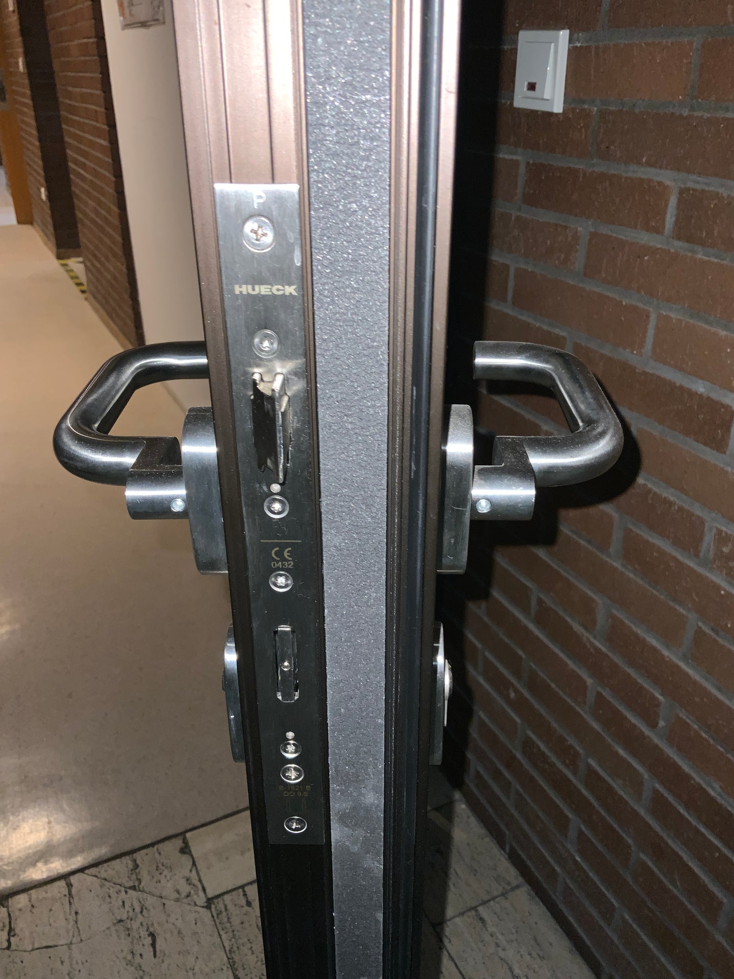 Doppelflügelige Brandschutztür Glas T30-2-RS-FSA B190 H250.5