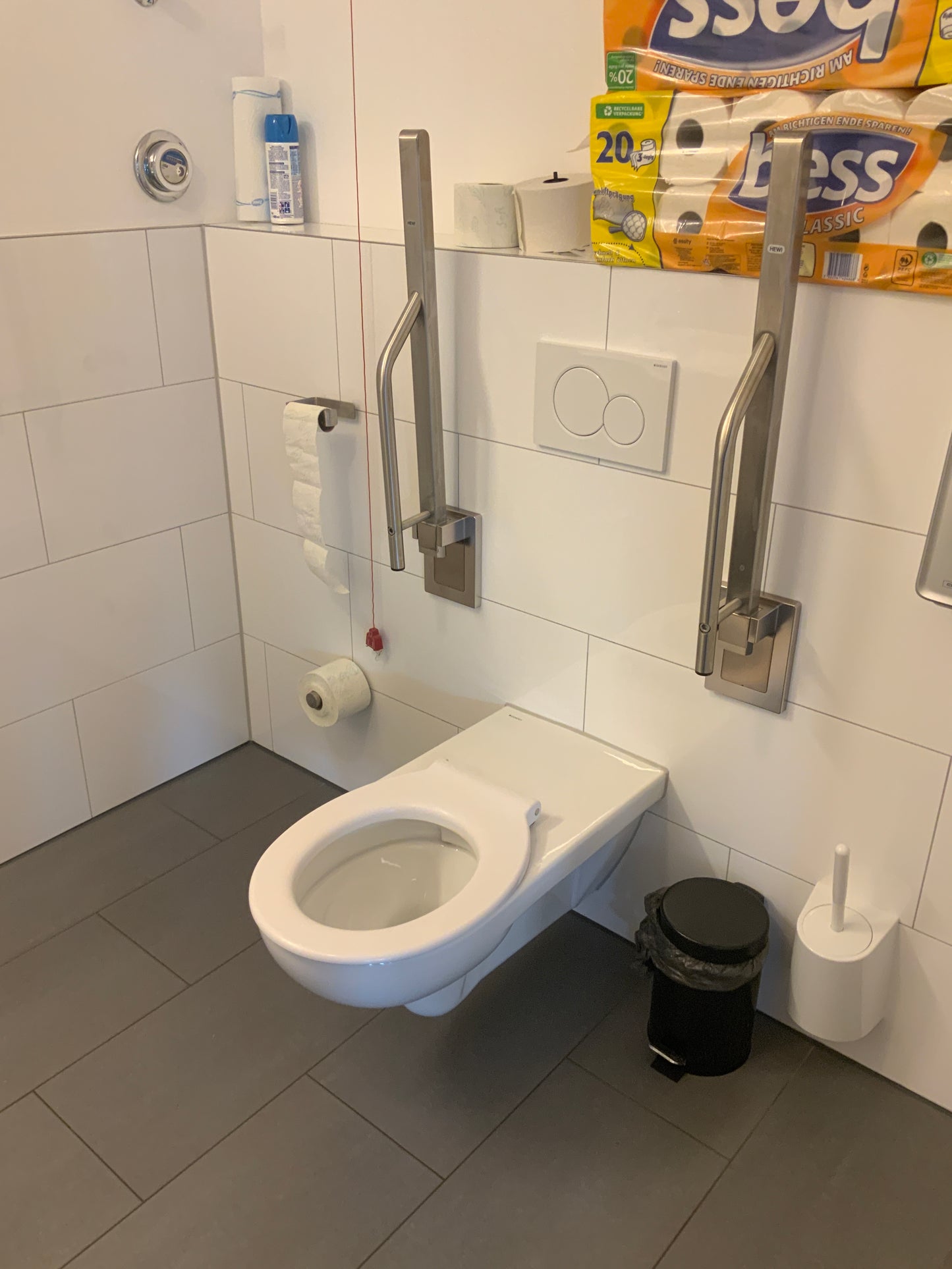Barrierefreie WC Ausstattung