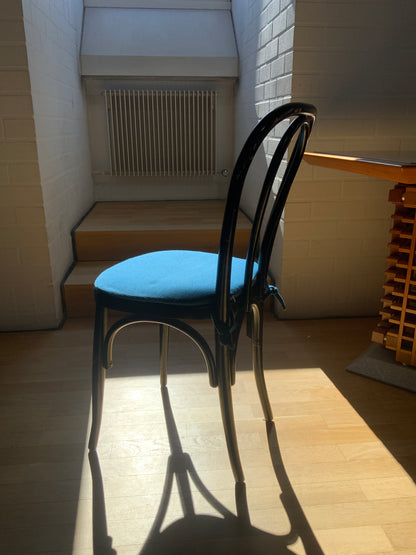Bistro Stuhl - Holz/schwarz 40x90x40cm