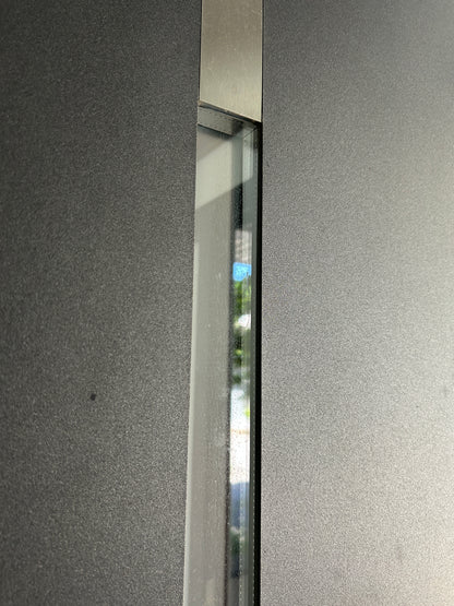 Schueco Aussentür Aluminium mit Verglasung 1664 x 2488 x 85 mm