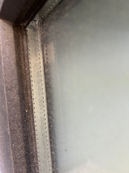 Schueco Aussentür Aluminium mit Verglasung 1664 x 2488 x 85 mm