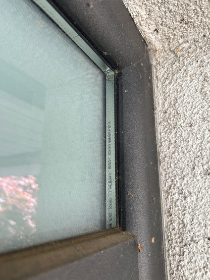 Schueco Aussentür Aluminium mit Verglasung 1664 x 2488 x 85 mm