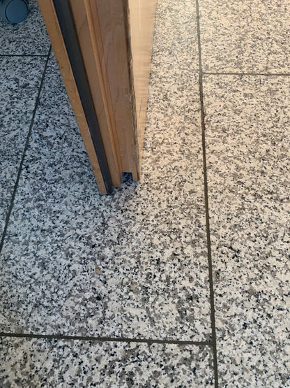Tür/Türanlage - 2-flügelig - DIN L - Holz/Glas 200x234x7.5cm