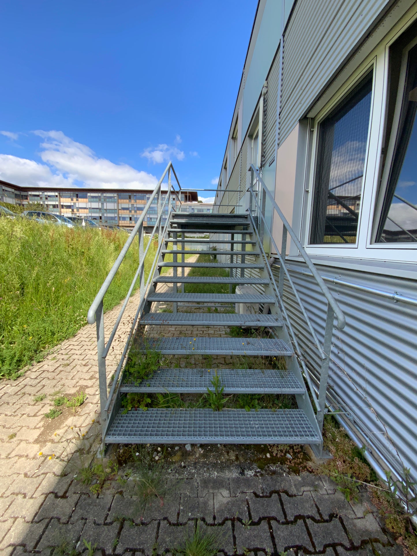 Treppe - Stahl 1650x2100x5200mm
