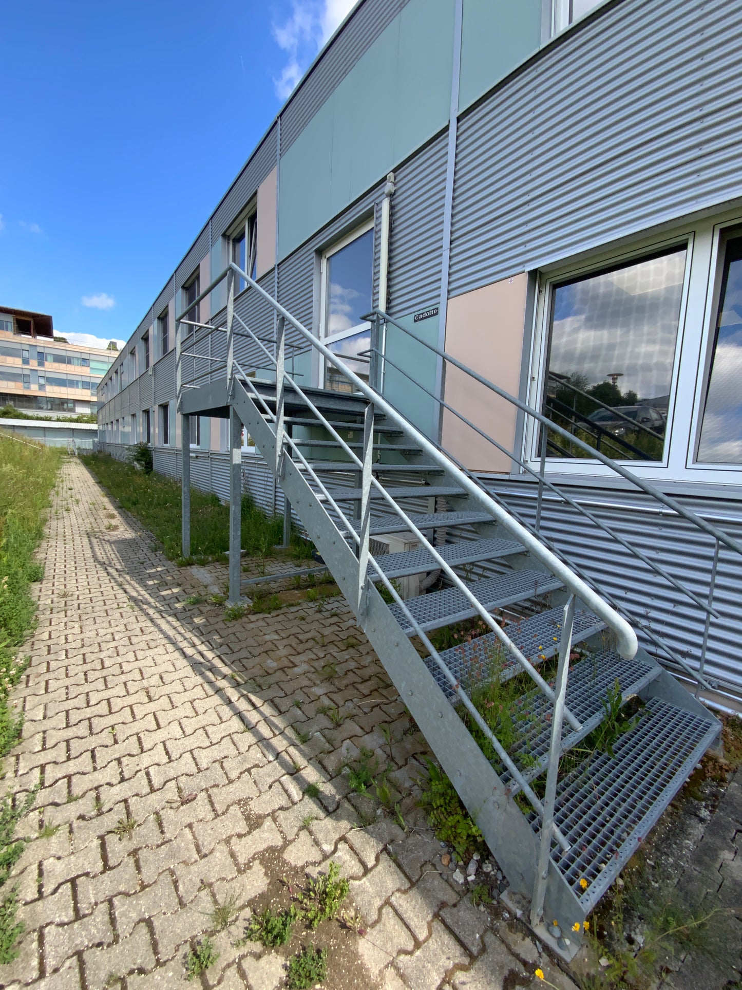 Treppe - Stahl 1650x2100x5200mm