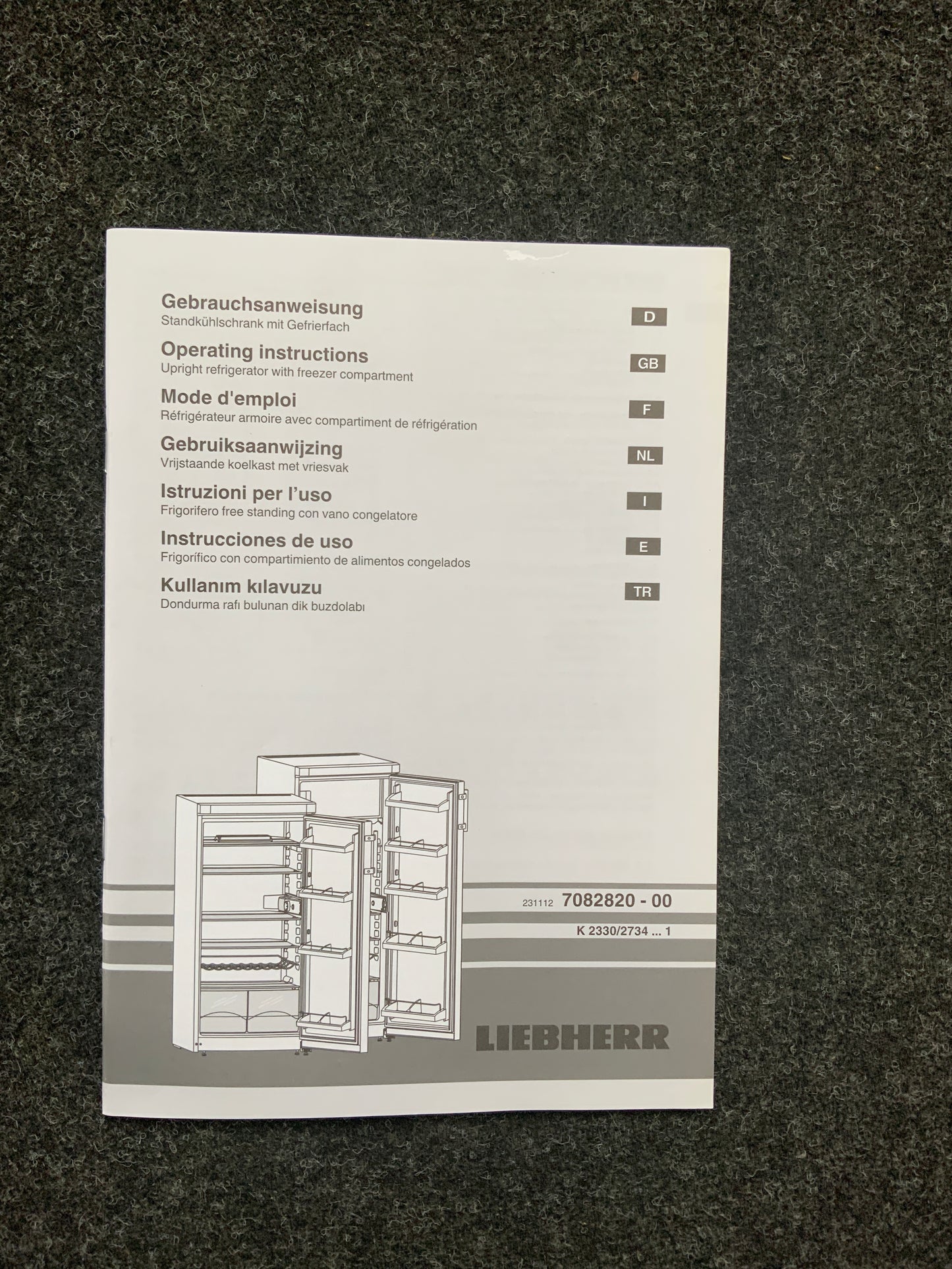 LIEBHERR Kühlschrank  55x142x62.8 cm