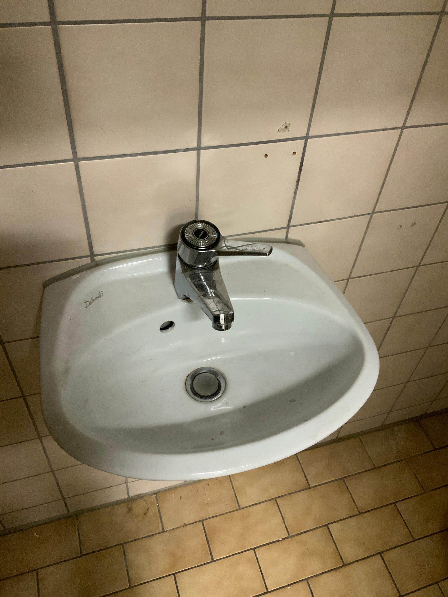 Dolomite Waschbecken - Keramik 45x10x34 cm