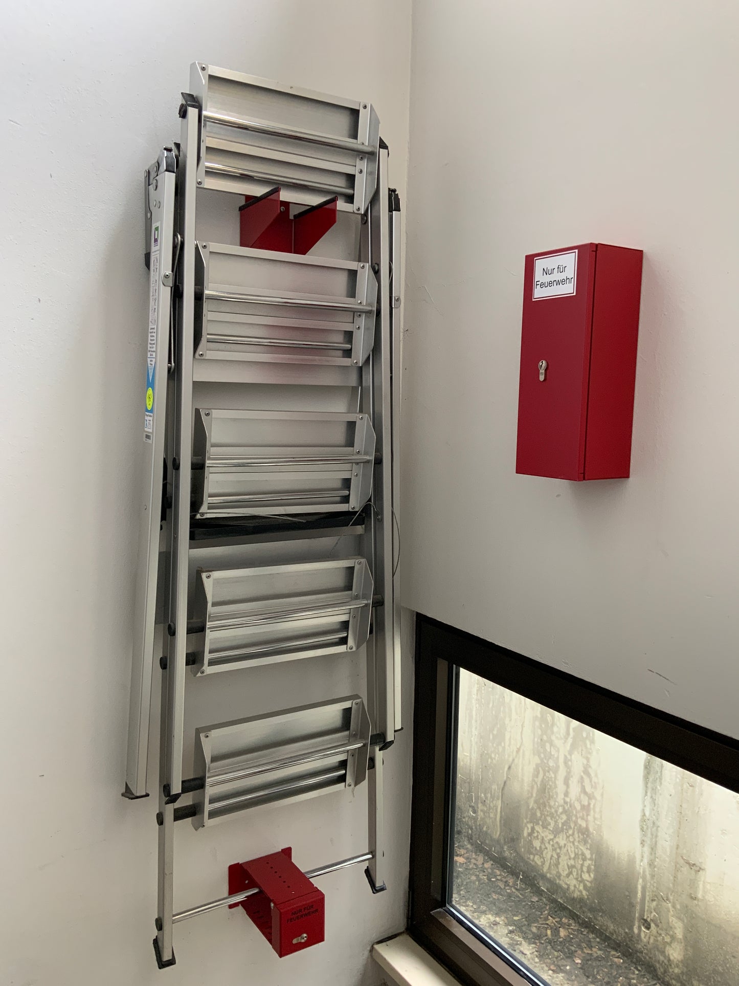 Feuerwehrleiter - Aluminium - H 1500 mm
