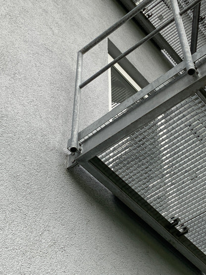 Treppenanlage/Spindeltreppe - Außen - Stahl - Ø 3020mm