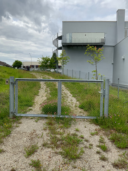 Toranlage - Außen - Stahl - B 3270mm H 1250m