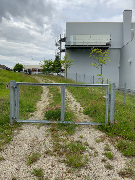 Toranlage - Außen - Stahl - B 3270mm H 1250m