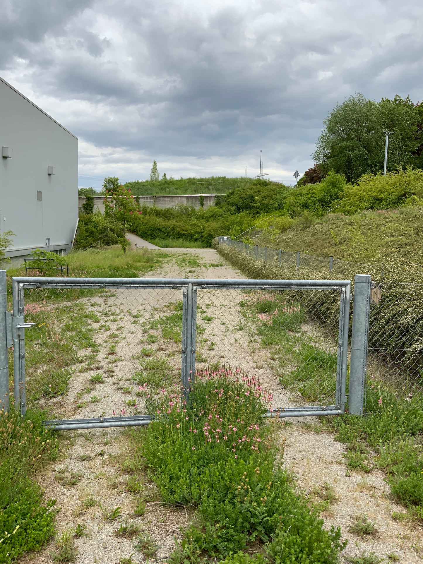 Toranlage - Außen - Stahl - B 3270mm H 1250m