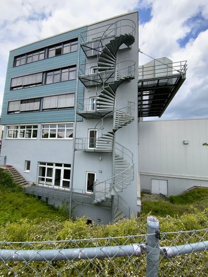 Treppenanlage/Spindeltreppe - Außen - Stahl - Ø 3020mm