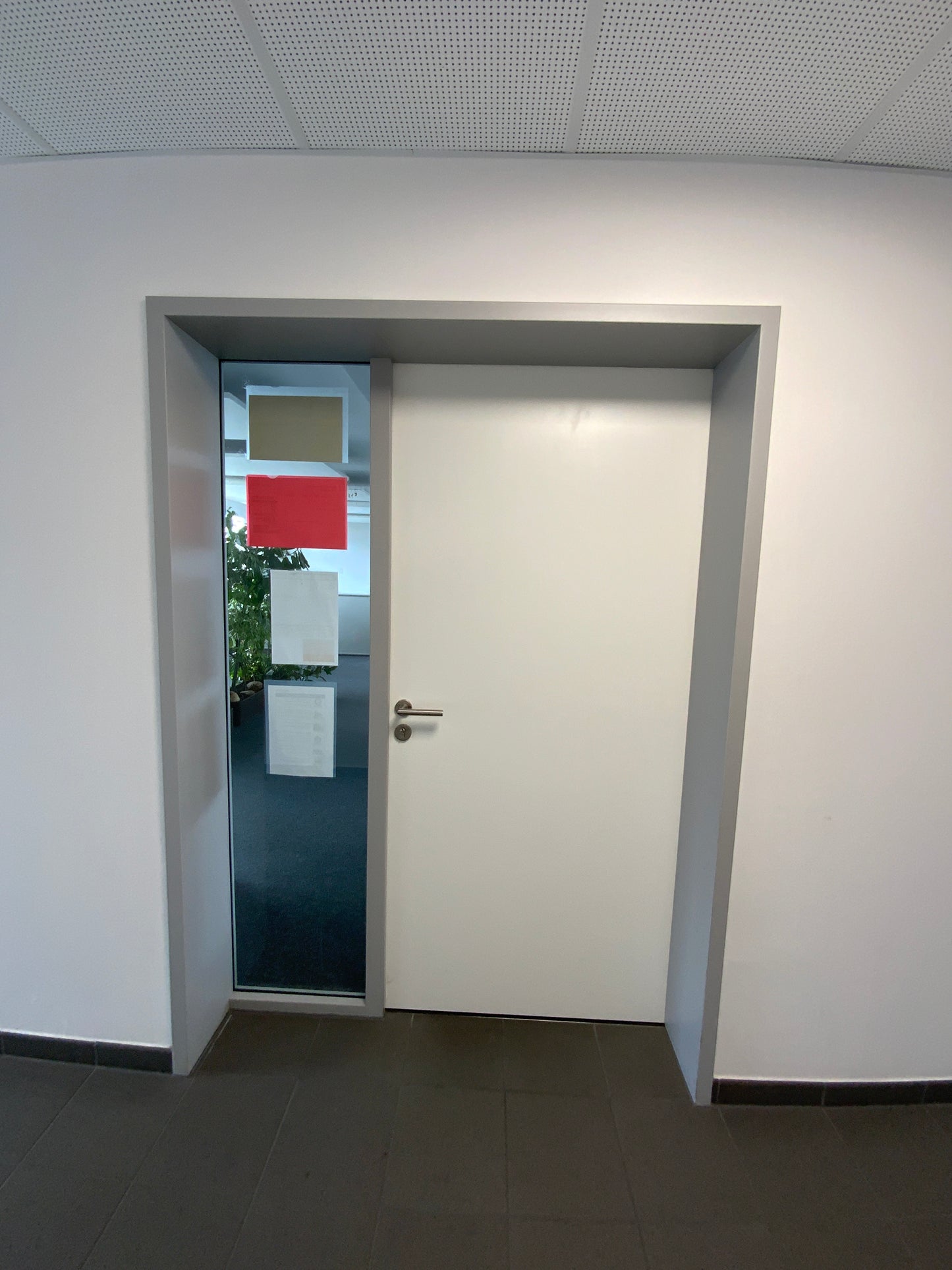 JELD-WEN Schallschutztür 1-flügelig - innen - Holz mit Glaseinsatz - DIN L 155x214x26 cm