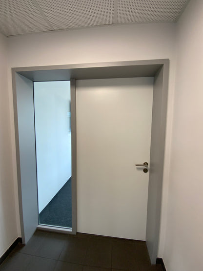 JELD-WEN Schallschutztür 1-flügelig - innen - Holz mit Glaseinsatz - DIN R 161X213.5X25 cm