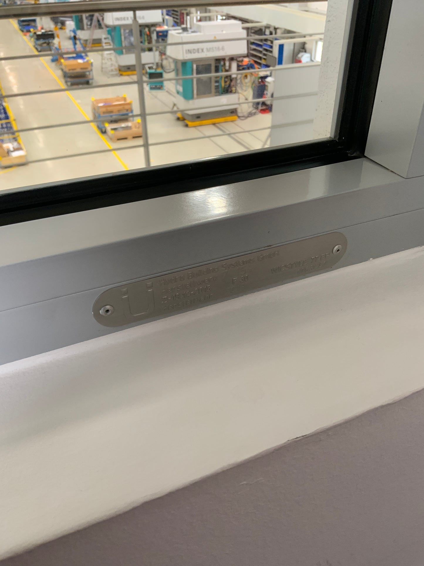 BS-Fenster F30 - Glas 96.5 x 97cm
