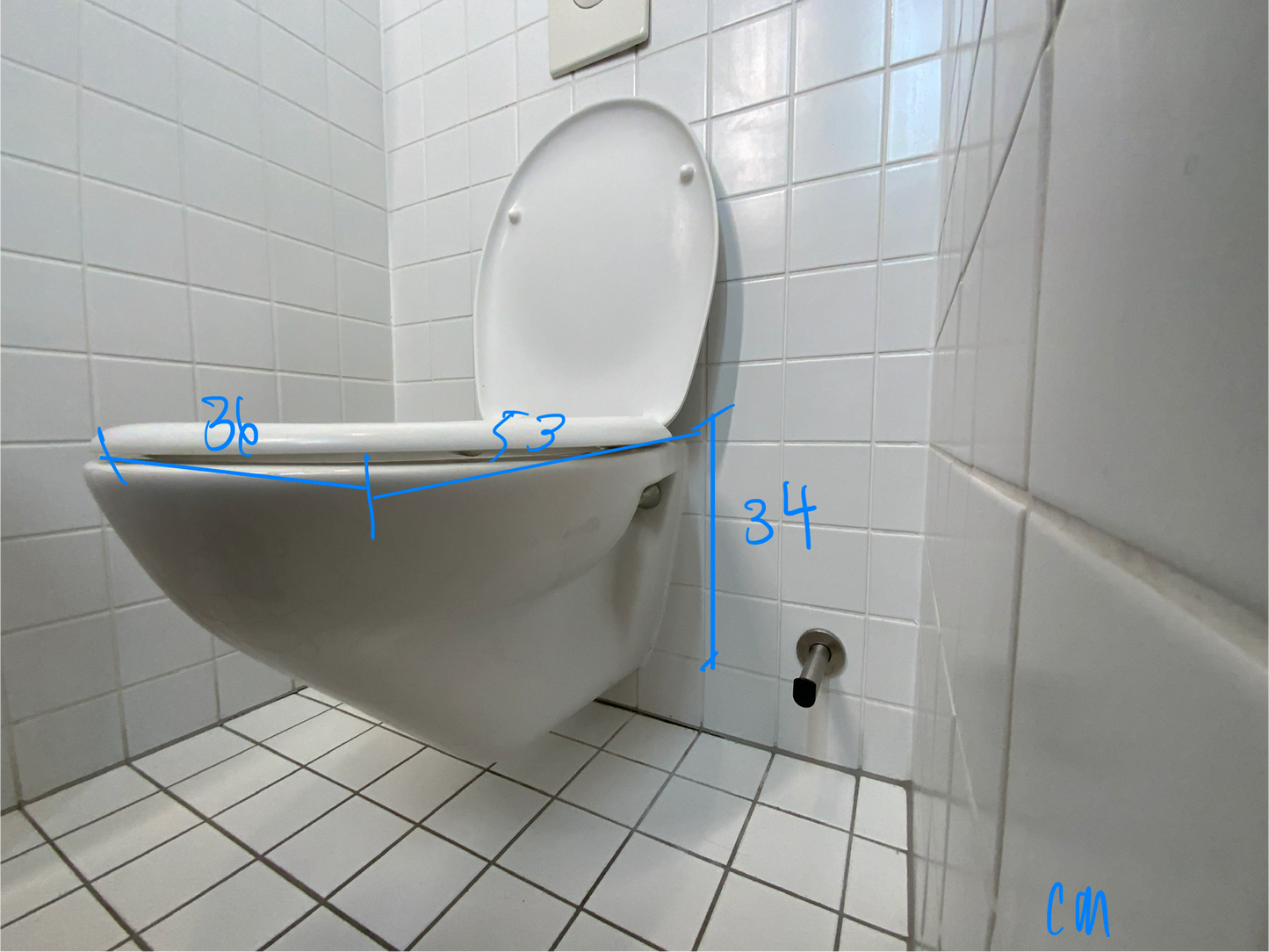 !ZU VERSCHENKEN! DURAVIT Toilette / WC  36x34x53 cm