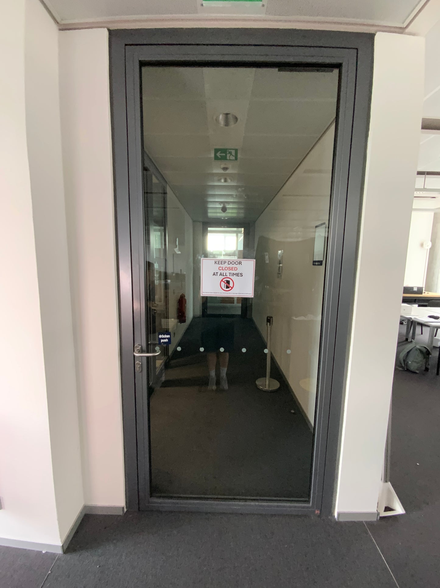 HÖRMANN ehem. Brandschutztür 1-flüglig - DIN L 269x127x6 cm
