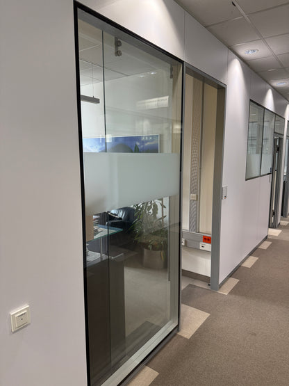 Systemtrennwand INTEK - Aluminium