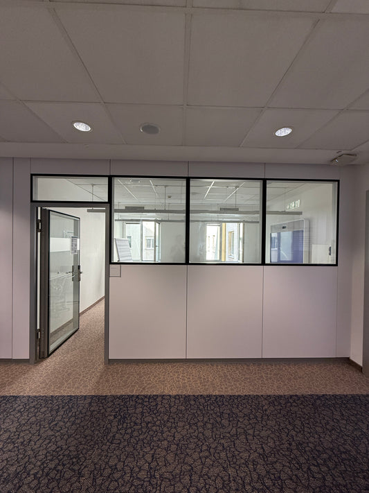 Systemtrennwand INTEK - Aluminium