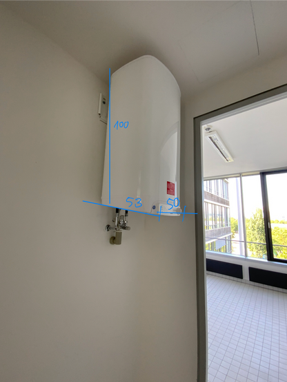 SIEMENS Wandspeicher - 50x100x53 cm